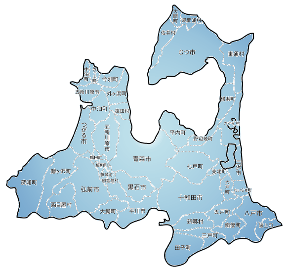 青森県地図