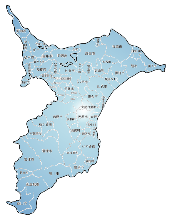 千葉県地図