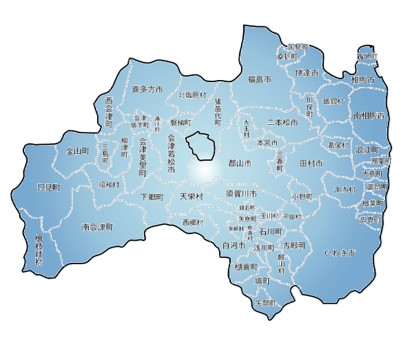 福島県地図