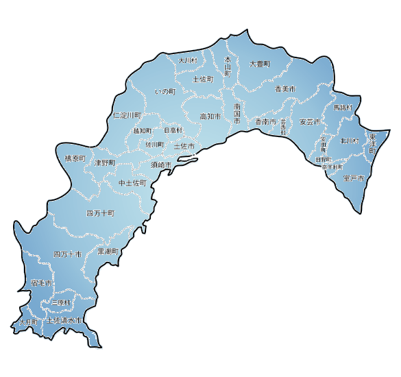 高知県地図