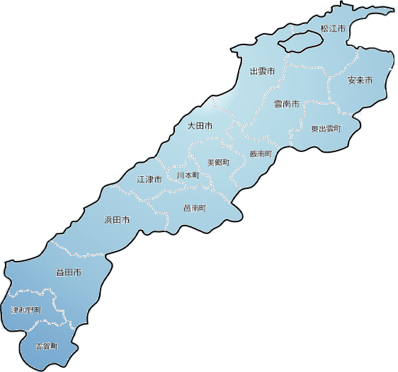 島根県地図