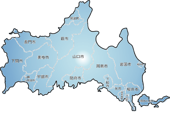 山口県地図