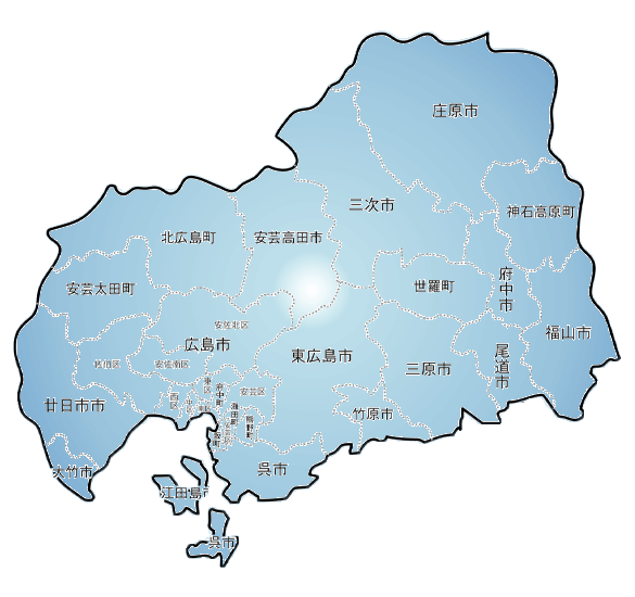 広島県地図